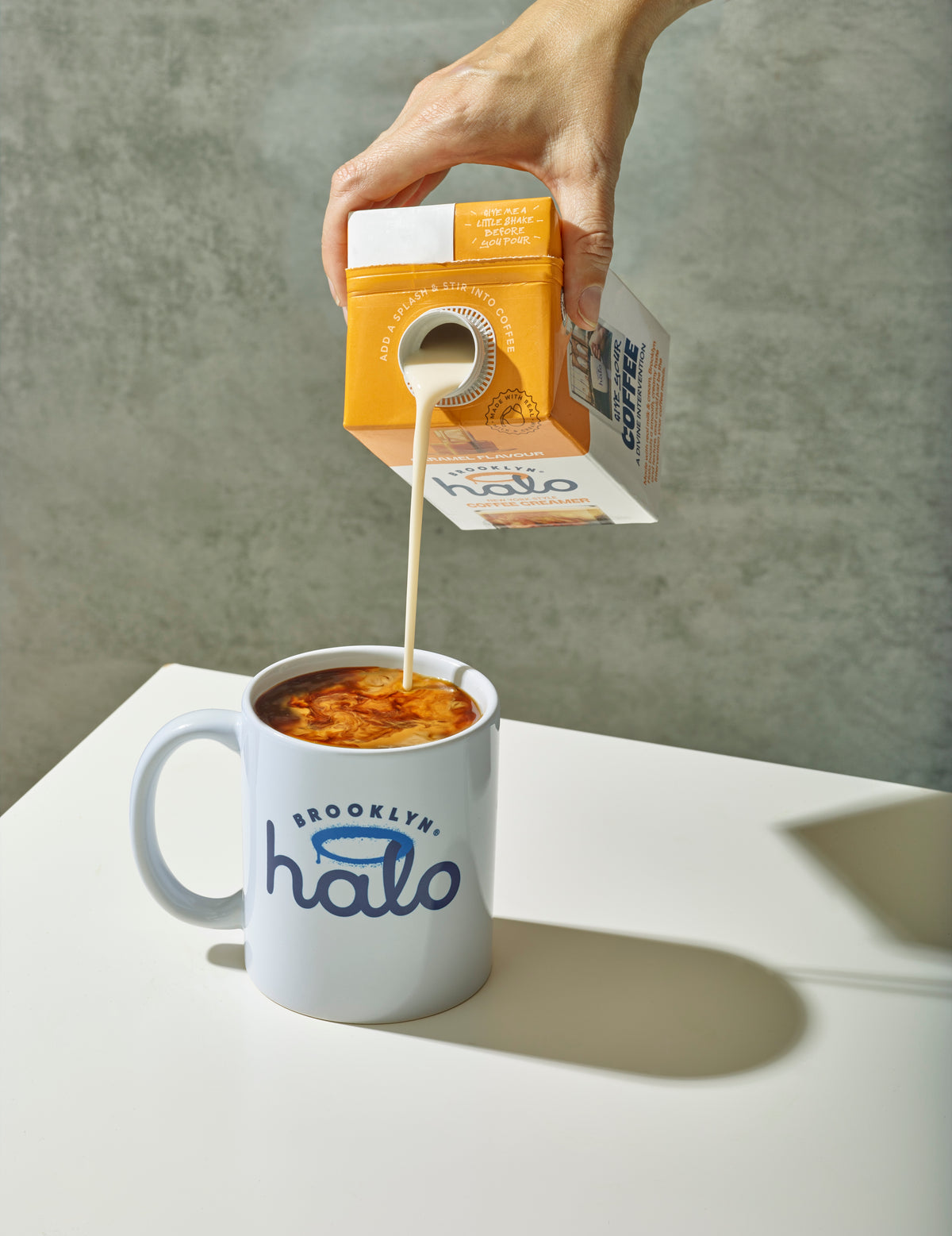 Brooklyn Halo Coffee Creamer Discovery Pack – Vanilla & Caramel (2 × 500ml)