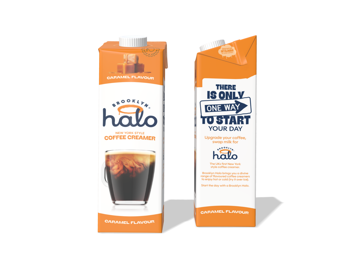 Brooklyn Halo Coffee Creamer 1 Litre - Caramel flavour (COMING SOON)