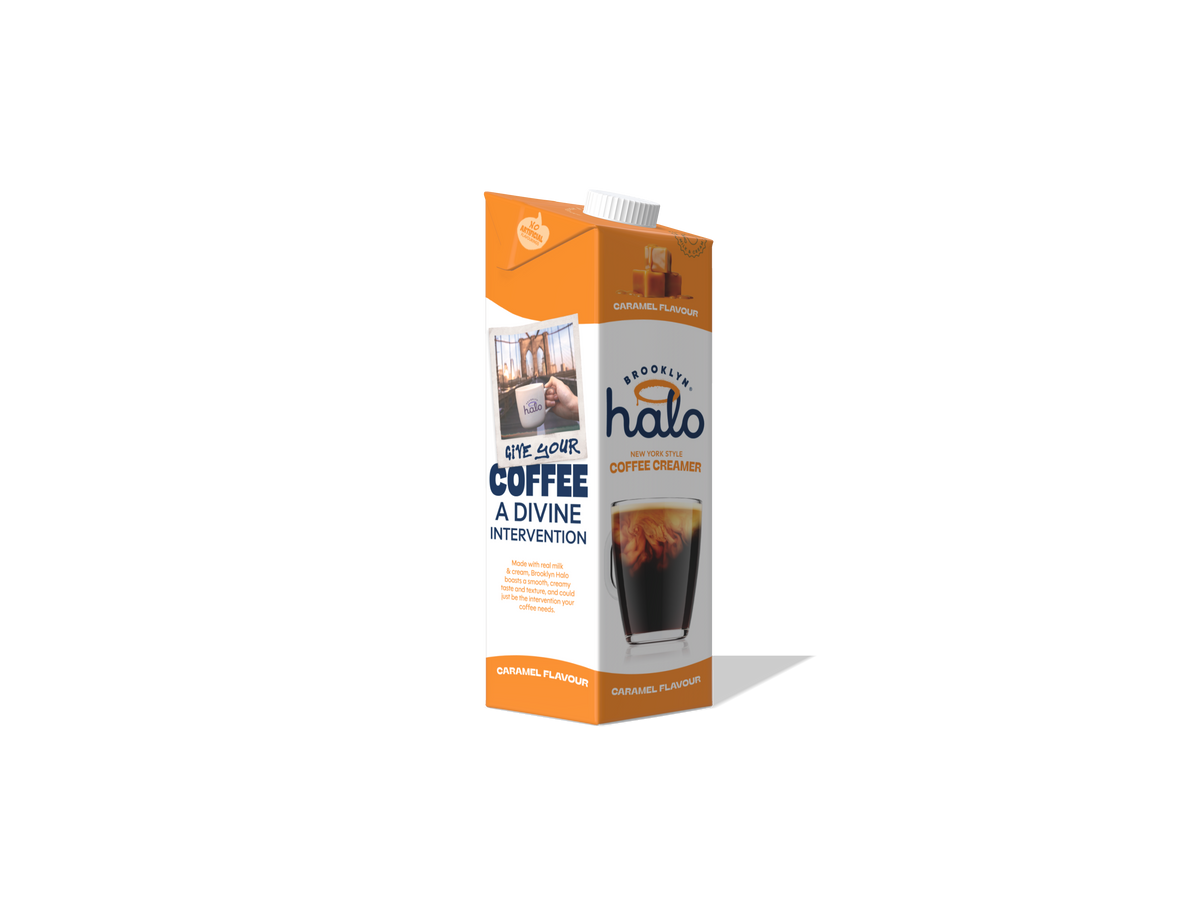 Brooklyn Halo Coffee Creamer 1 Litre - Caramel flavour (COMING SOON)