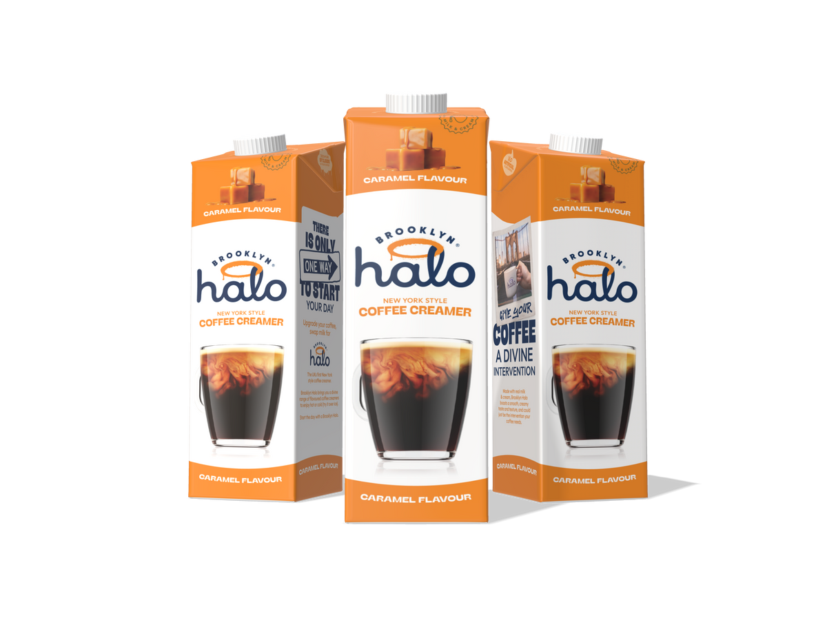 Brooklyn Halo Coffee Creamer 1 Litre - Caramel flavour (COMING SOON)